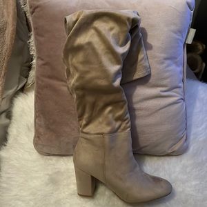 Women over the knee shoe boots